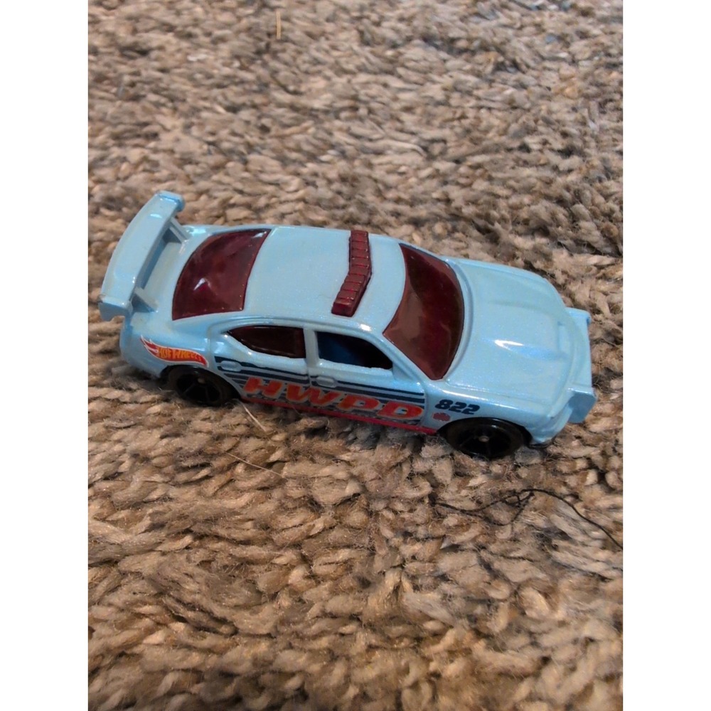 Hot Wheels 2009 Dodge Charger Drift HW City Rescue 2014 Blue 1:64 BFC63-09BOM